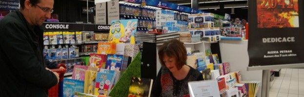 Dédicaces samedi 16 avril 2016 au Carrefour SANNOIS 95
